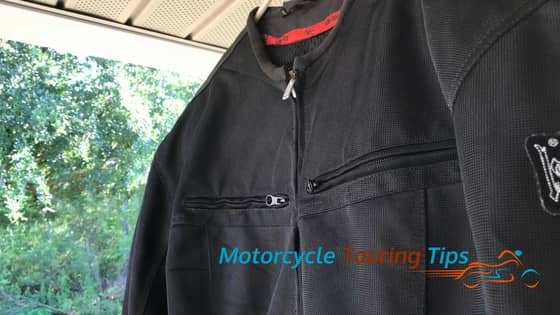 how to clean a textile motorcycle jacket